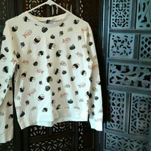 Cute AF sushi sweatshirt